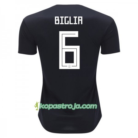 Billiga Fotbollströjor Argentina Biglia 6 VM 2018 Borta tröja